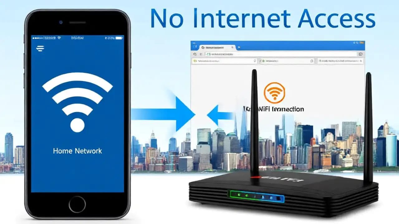 मोबाइल में Wi-Fi connected लेकिन Internet नहीं