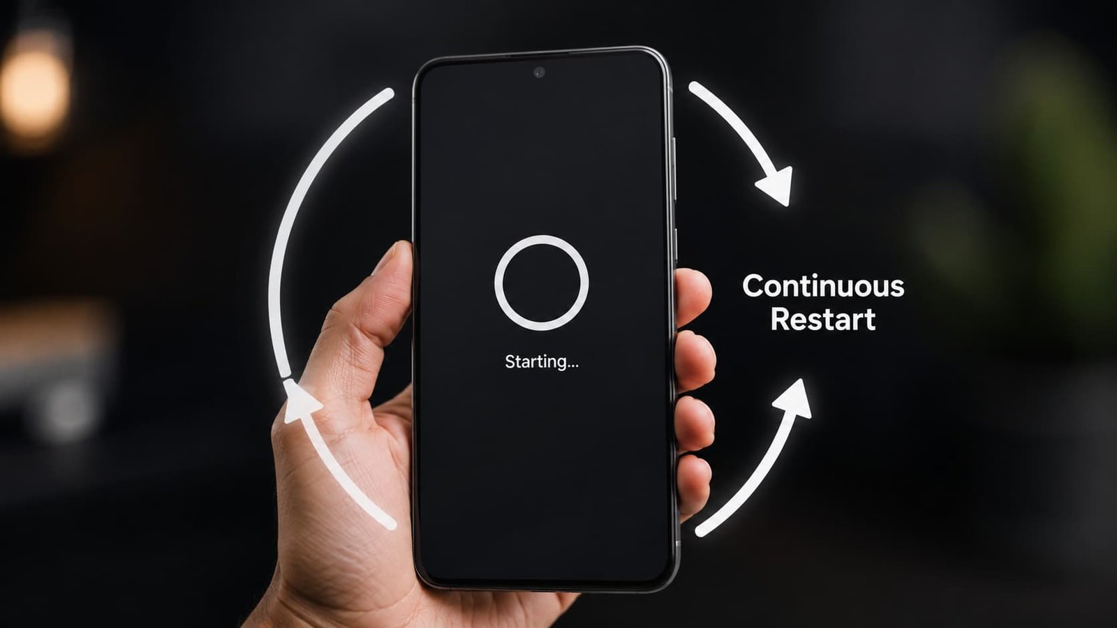Android phone boot loop stuck on logo