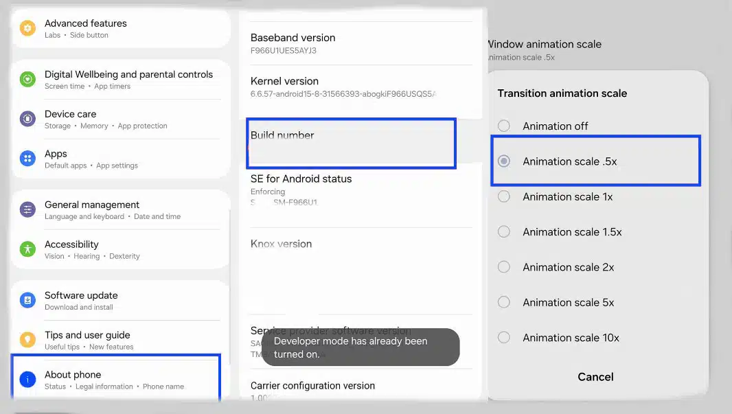 फोन की स्पीड कैसे बढ़ाएं, Android Phone Speed Settings Developer Options
