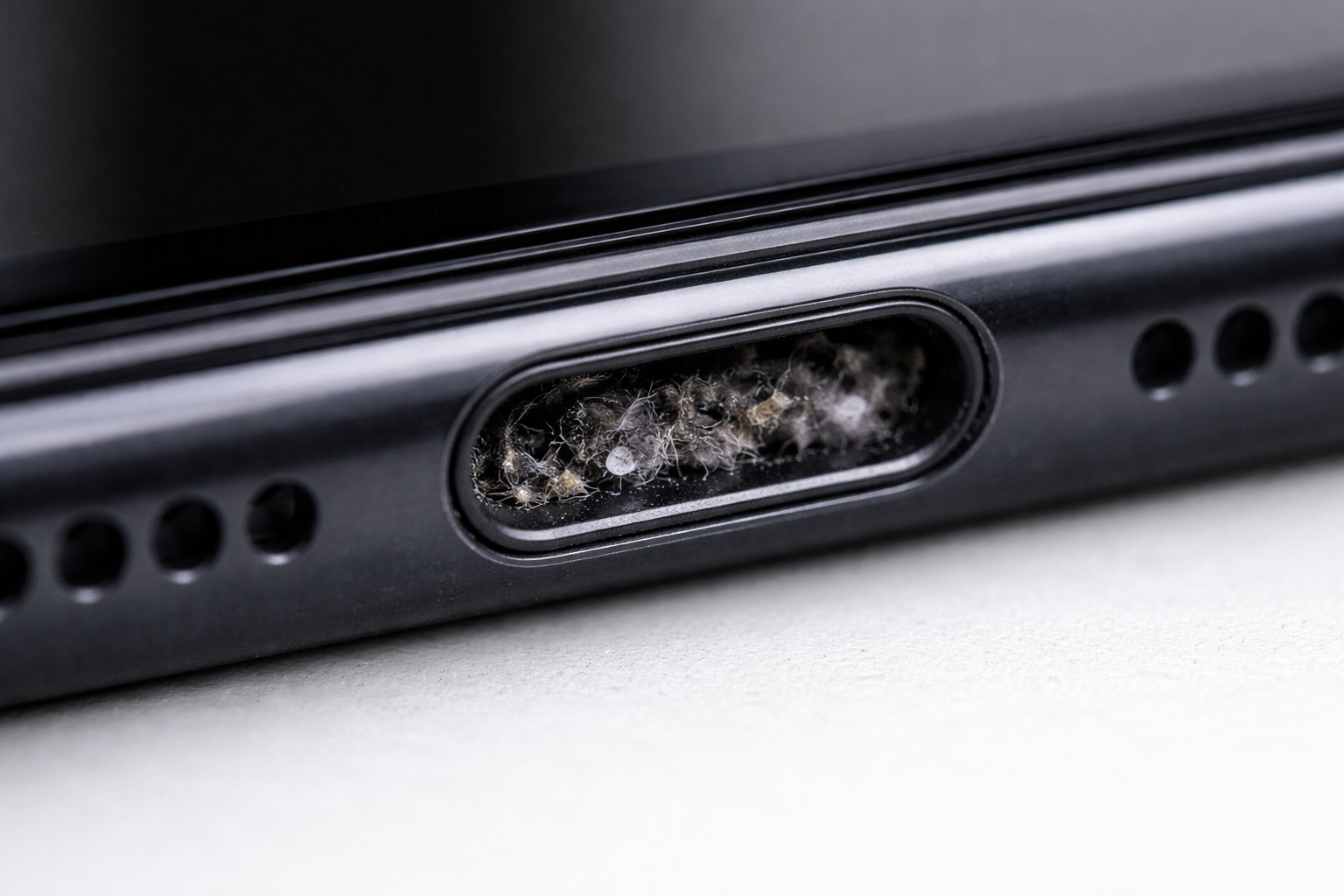 charging port dust problem