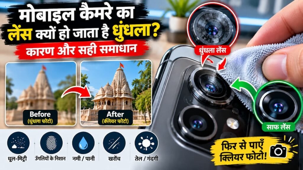 Fix Blurry Phone Camera: धुंधली फोटो ठीक करने के 6 तरीके Fix Blurry Phone Camera techniques and cleaning smartphone lens