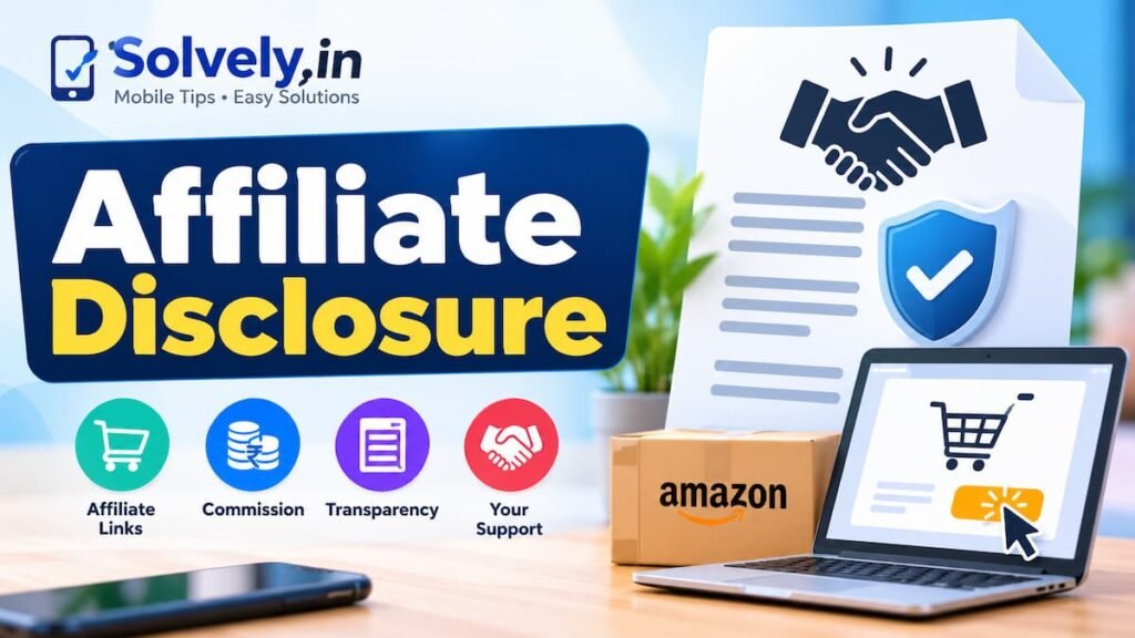Affiliate Disclosure Page